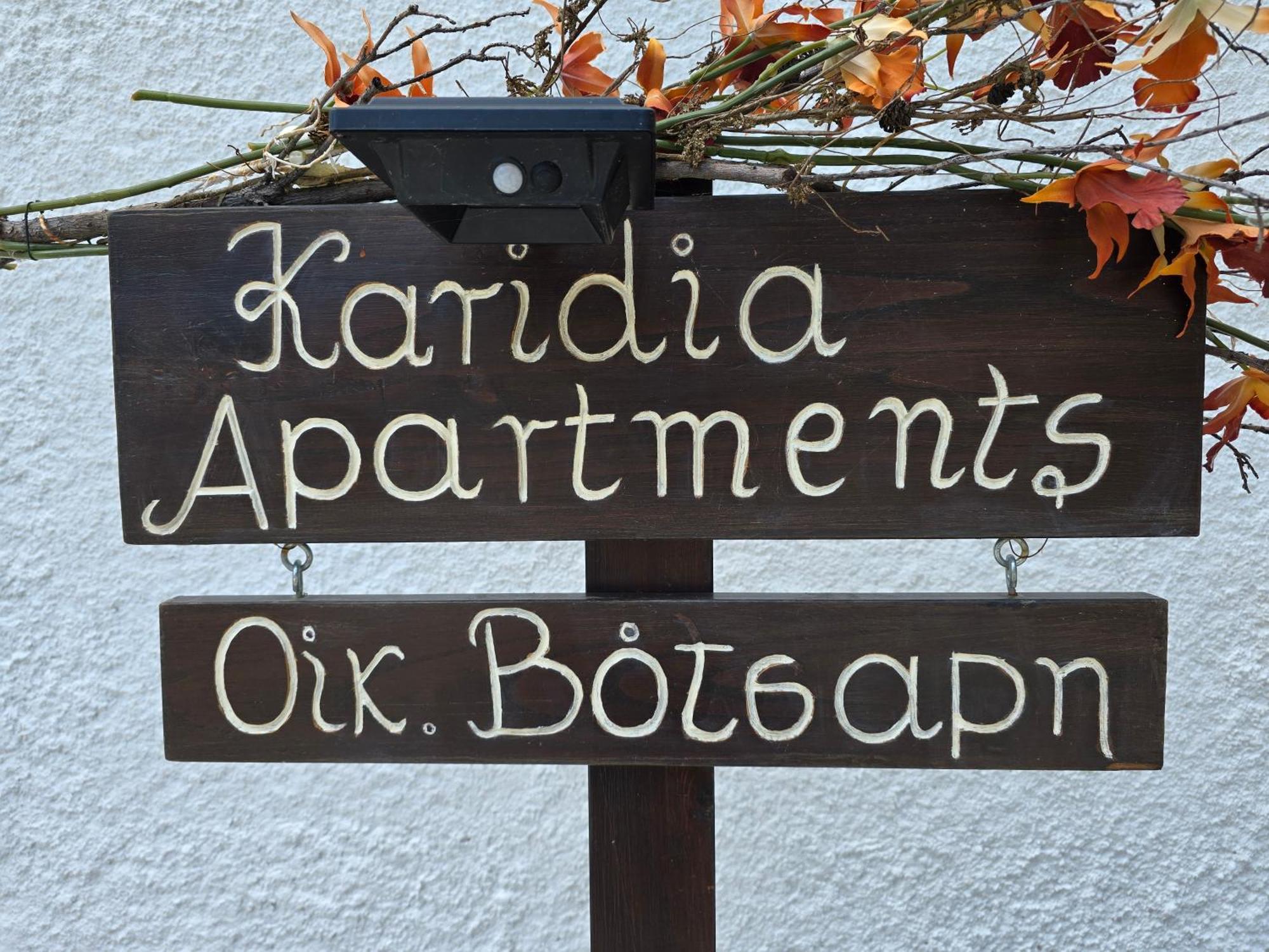 Karidia Apartments Kissos (Thessaly) Exterior foto